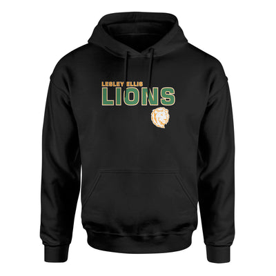 LES Lion Stacked v5 Hoodie - Adult