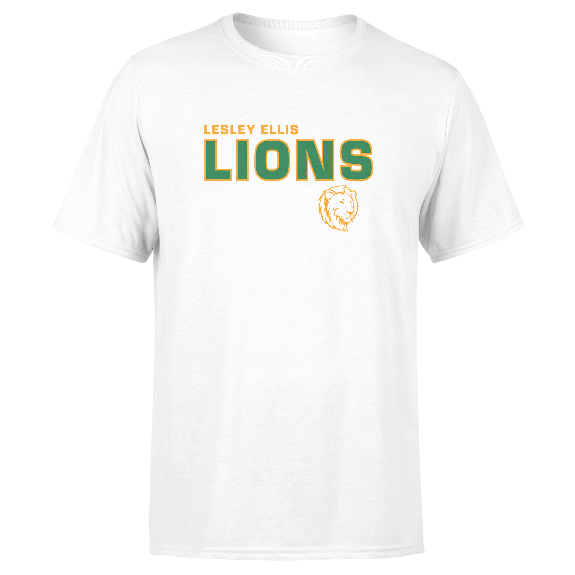 LES Lion Stacked v1 Sustainable Tee - Adult