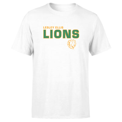 LES Lion Stacked v1 Sustainable Tee - Adult