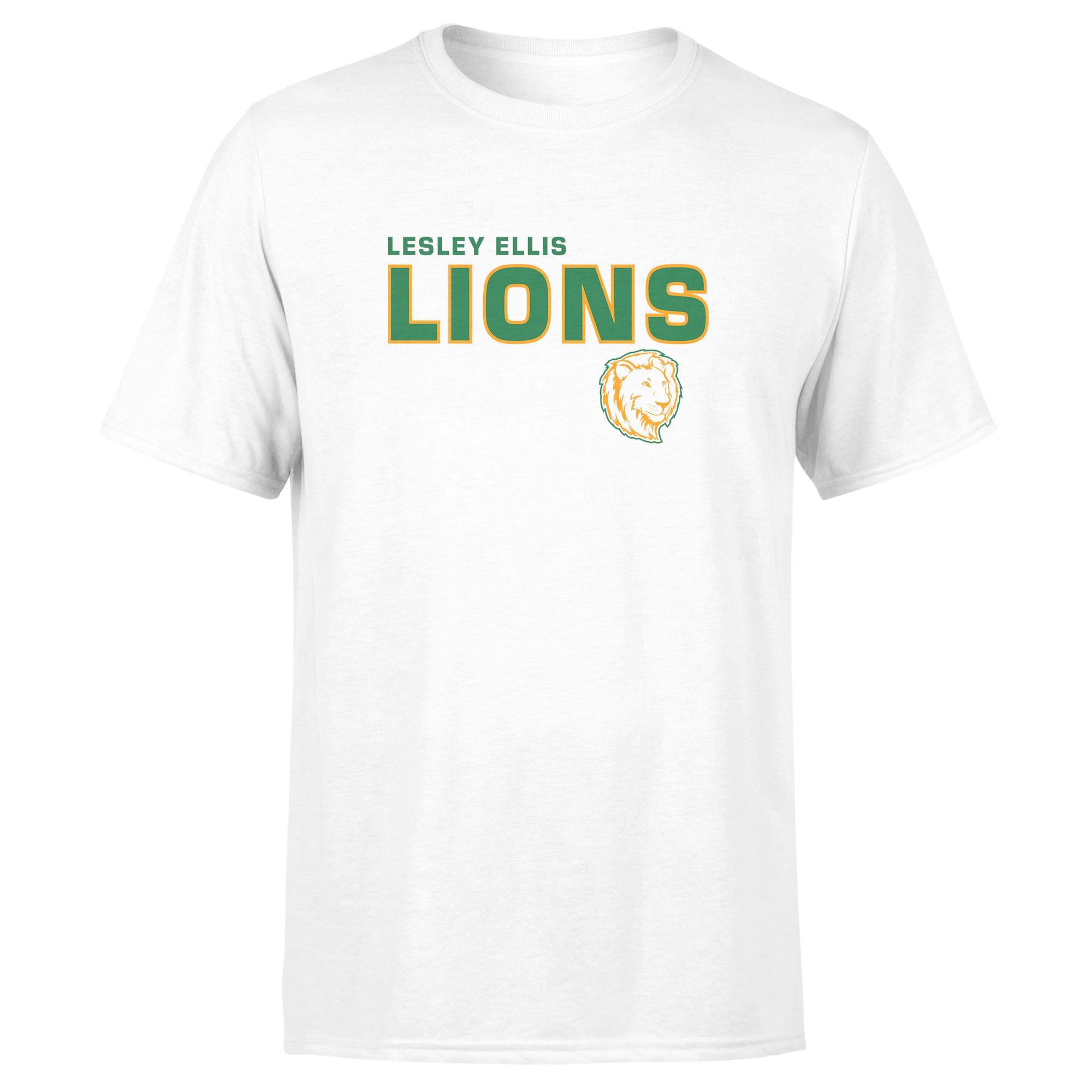LES Lion Stacked v2 Sustainable Tee - Adult
