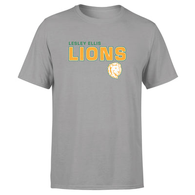 LES Lion Stacked v3 Tee - Adult